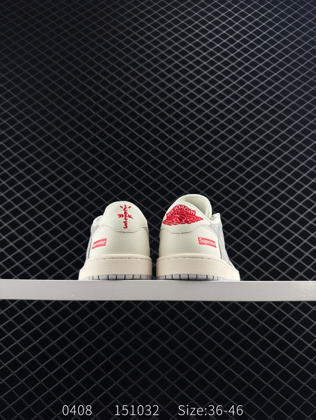 TS x Air Jordan AJ1 Low x Supreme